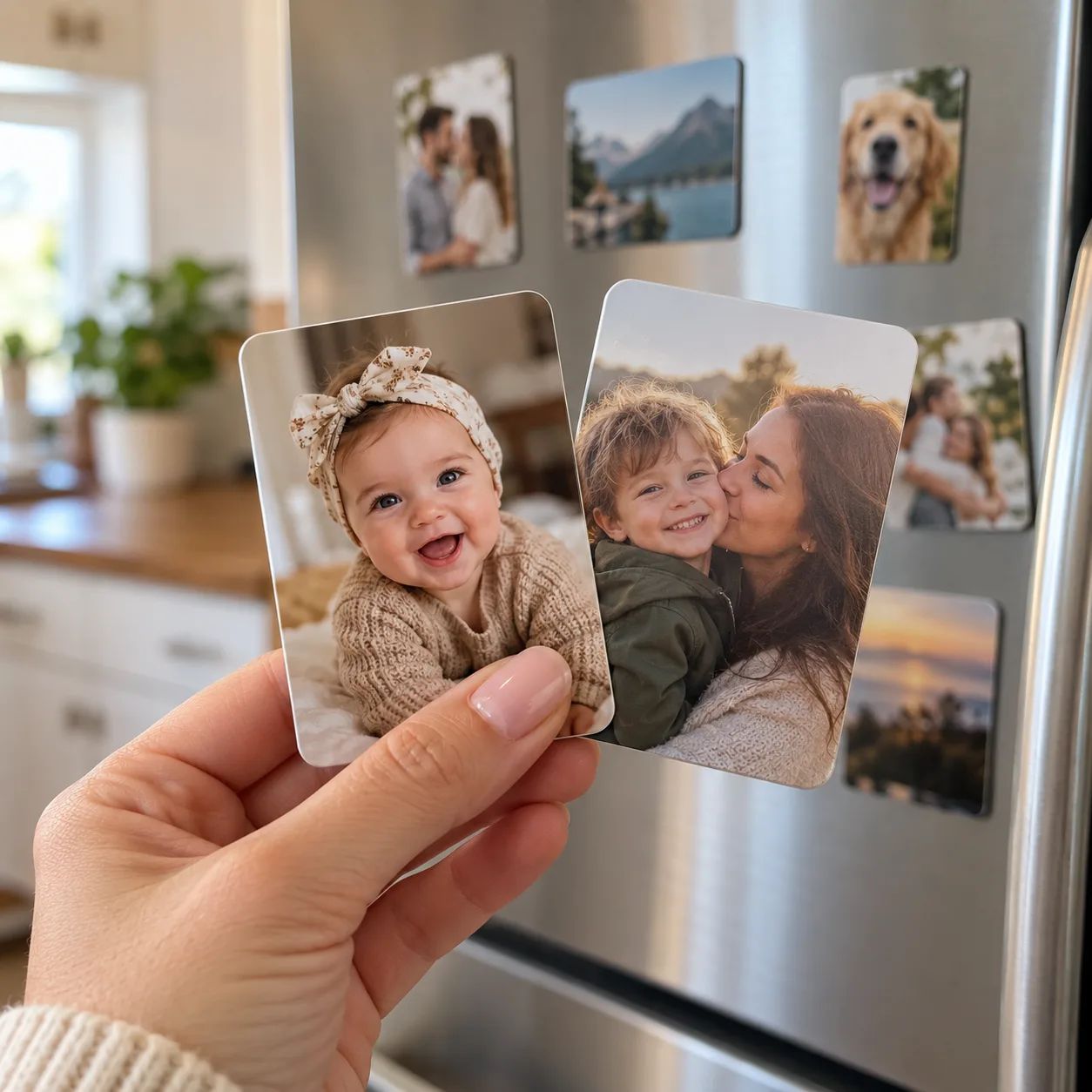 18 Adet Foto Magnet