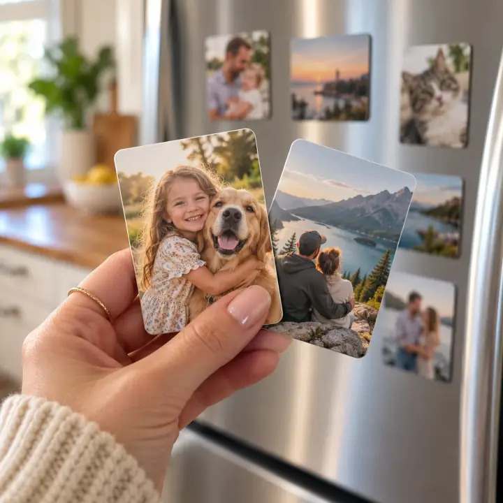 36 Adet Foto Magnet