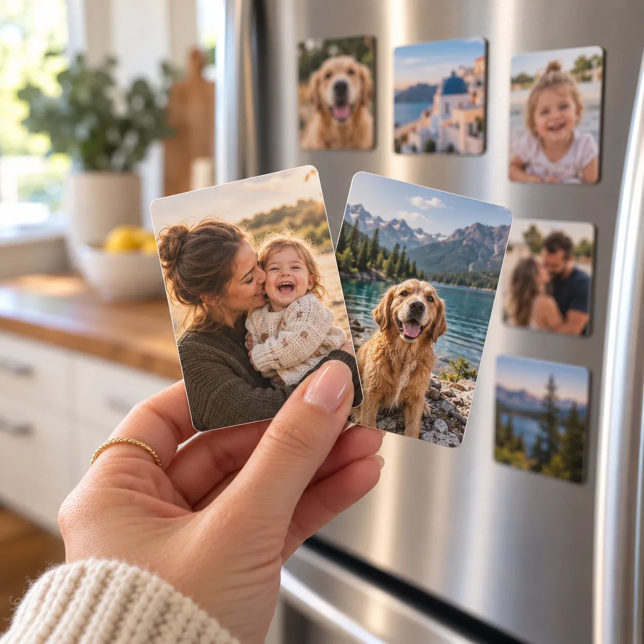 45 Adet Foto Magnet