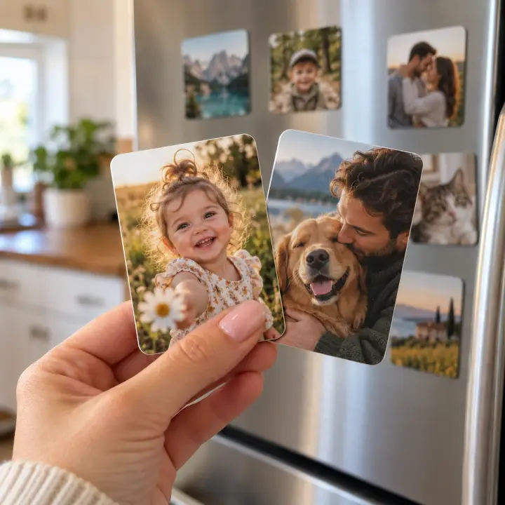 27 Adet Foto Magnet